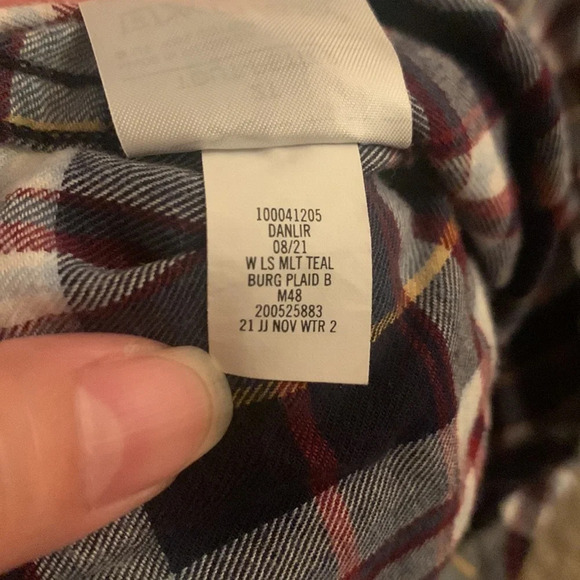 Janie & Jack Boys Plaid buttoned down 2T multicolor spring summer top - Picture 4 of 8